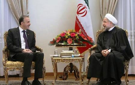 encuentro Rohani - Laham Irán mantendrá su apoyo al pueblo y gobierno de Siria